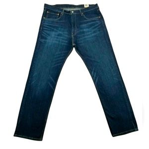 Levi's 505 38x34 Regular Fit Straight Eco Ease Stretch Zip Fly Blue Men's Jeans